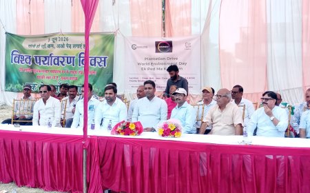 सैक्टर 10 से सेक्टर-16B तक हरियाली का संकल्प, विश्व पर्यावरण दिवस पर 1.34 लाख पौधों के लक्ष्य की ओर बढ़ा ग्रेटर नोएडा