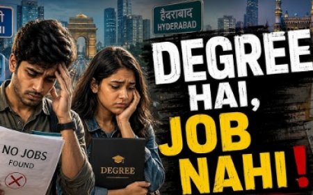 डिग्री है, नौकरी नहीं: आखिर युवाओं की सबसे बड़ी चिंता क्या है?