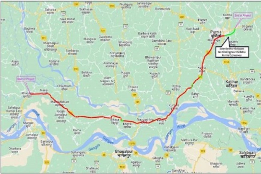 कैबिनेट ने बिहार में एनएच-31 और एनएच-231 के खगड़िया-पूर्णिया खंड को मंजूरी दी; 3,936.05 करोड़ रुपए होंगे खर्च