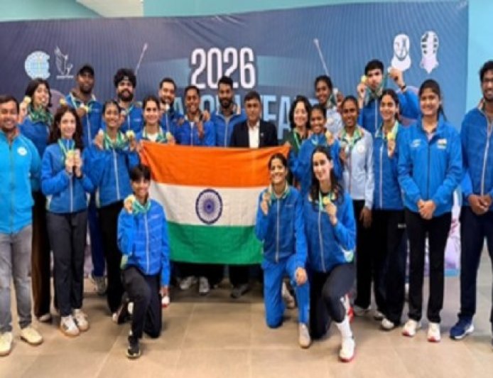 कॉमनवेल्थ फेंसिंग चैंपियनशिप: भारत का ऐतिहासिक प्रदर्शन, मेडल टैली में टॉप कर जीती विल्किंसन स्वॉर्ड ट्रॉफी