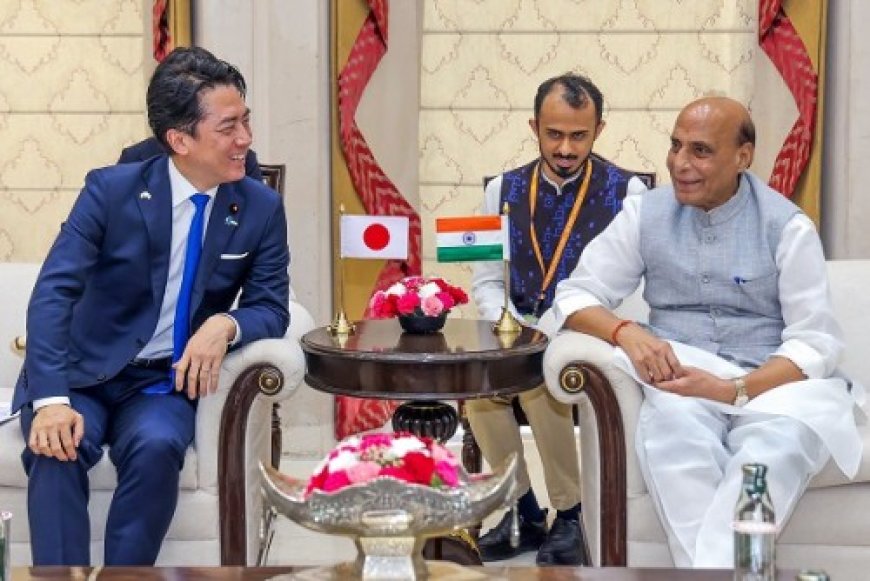 भारत-जापान के बीच समुद्री सुरक्षा सहयोग पर सहमति, रक्षा मंत्रियों ने समझौते पर किए हस्ताक्षर