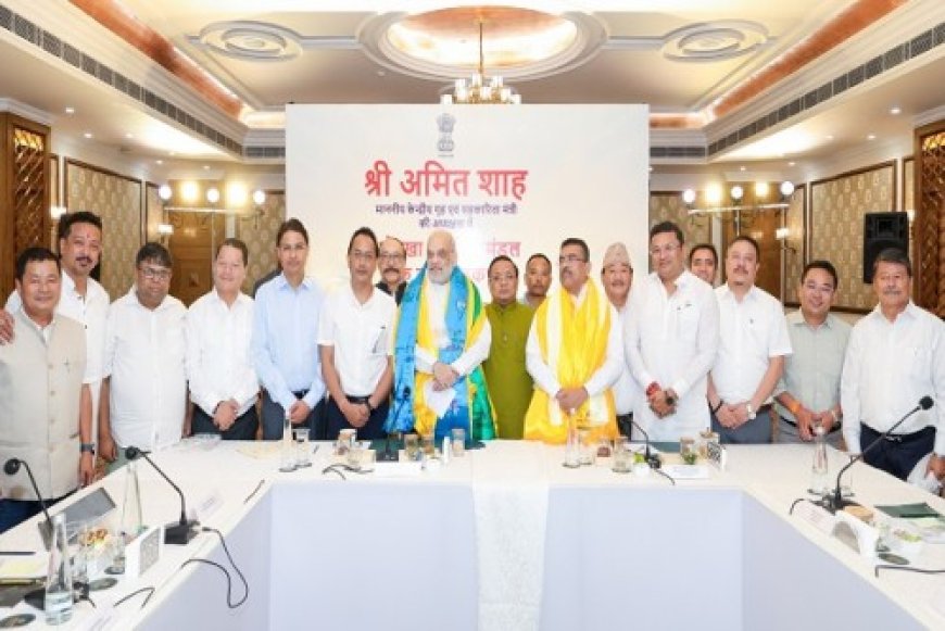 पश्चिम बंगाल के पहाड़ी क्षेत्रों के मुद्दों पर अहम बैठक, केंद्रीय गृह मंत्री अमित शाह ने शीघ्र समाधान का दिया भरोसा