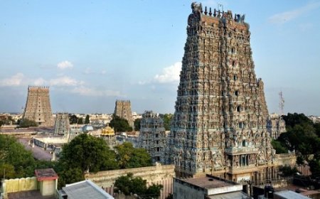 तमिलनाडु: मदुरै मीनाक्षी मंदिर 'महा कुंभाभिषेकम' के लिए तैयार, जिला प्रशासन अलर्ट