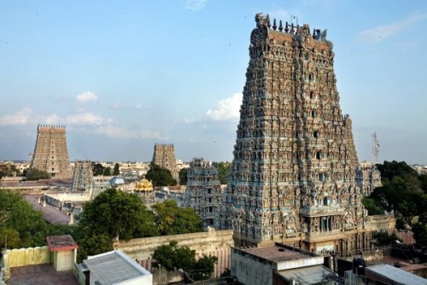 तमिलनाडु: मदुरै मीनाक्षी मंदिर 'महा कुंभाभिषेकम' के लिए तैयार, जिला प्रशासन अलर्ट