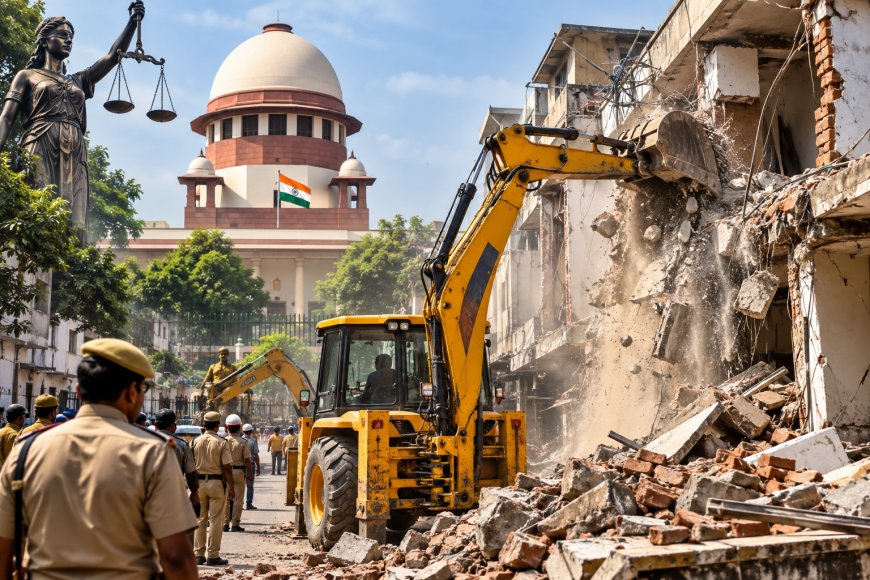मेरठ में 16,726 अवैध भवनों पर सुप्रीम कोर्ट का शिकंजा, 44 सील इमारतें होंगी ध्वस्त; मेडा को कार्रवाई के आदेश