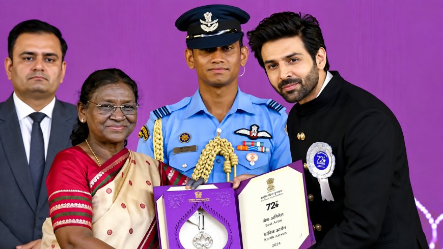नेशनल अवॉर्ड जीतकर भावुक हुए कार्तिक आर्यन, बोले- ‘मैं निशब्द हूं’, मां के लाडले से नेशनल अवॉर्ड विनर तक का सफर