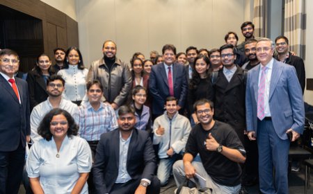 बर्लिन में भारतीय छात्रों और रिसर्चर्स से मिले पीयूष गोयल, नवाचार के लिए समर्थन का दिया भरोसा